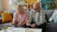 tax planning - elderly couple doing their finances